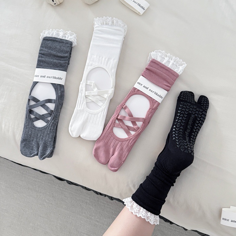 Calzini da yoga con bordo in p - Embellish Knit recensione e prezzo