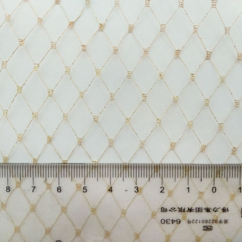 Tessuto a rete nera a trama a  - Crystal Mesh Fabric recensione e prezzo
